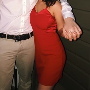 Red Cocktail Dress
